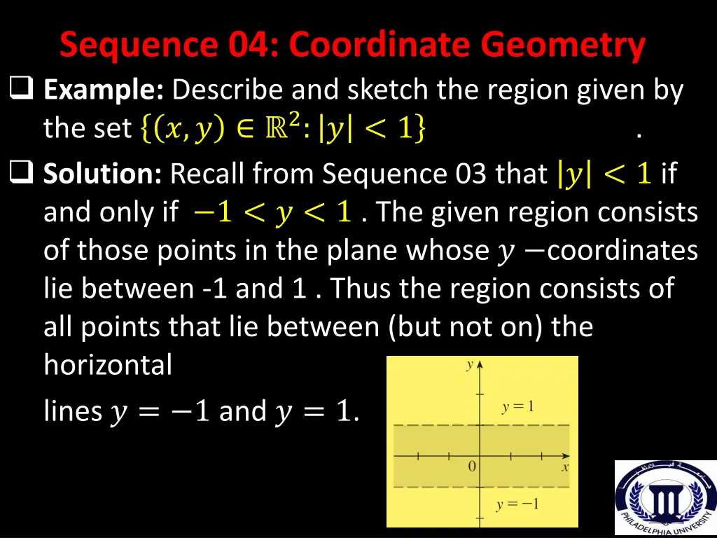 sequence 04 coordinate geometry example describe
