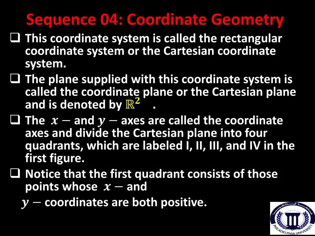 sequence 04 coordinate geometry this coordinate