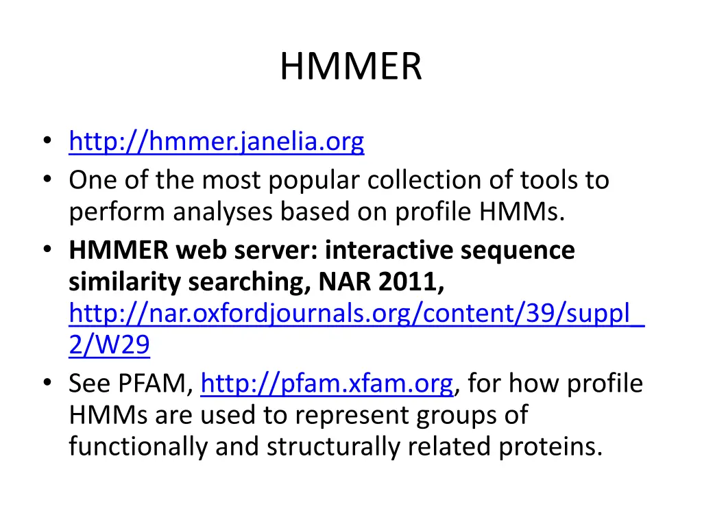 hmmer