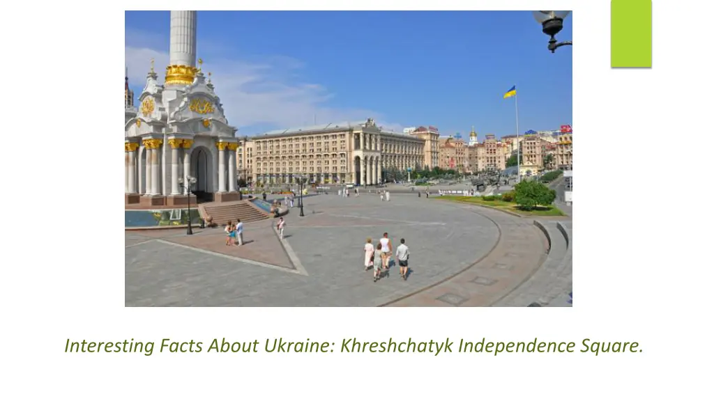 interesting facts about ukraine khreshchatyk