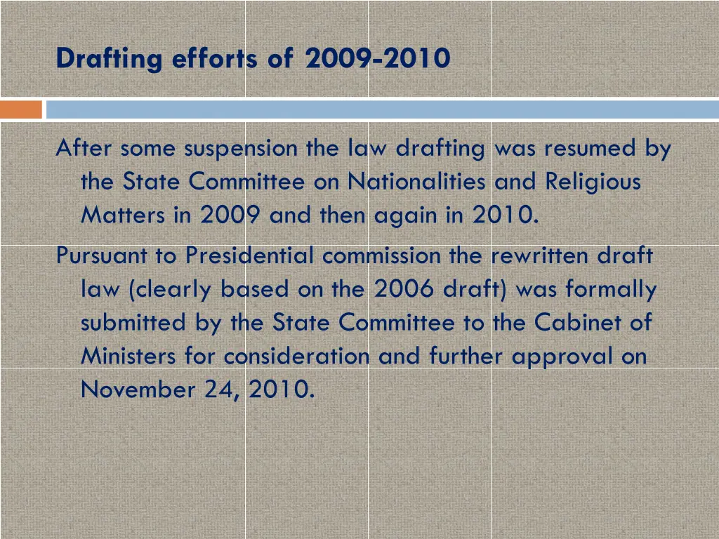 drafting efforts of 2009 2010