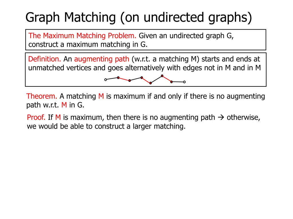 graph matching on undirected graphs 10