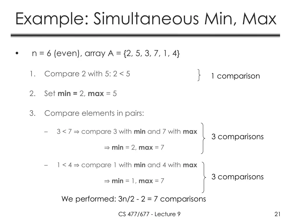 example simultaneous min max 1