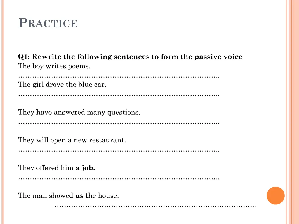 p ractice