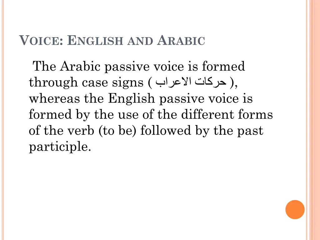 v oice e nglish and a rabic