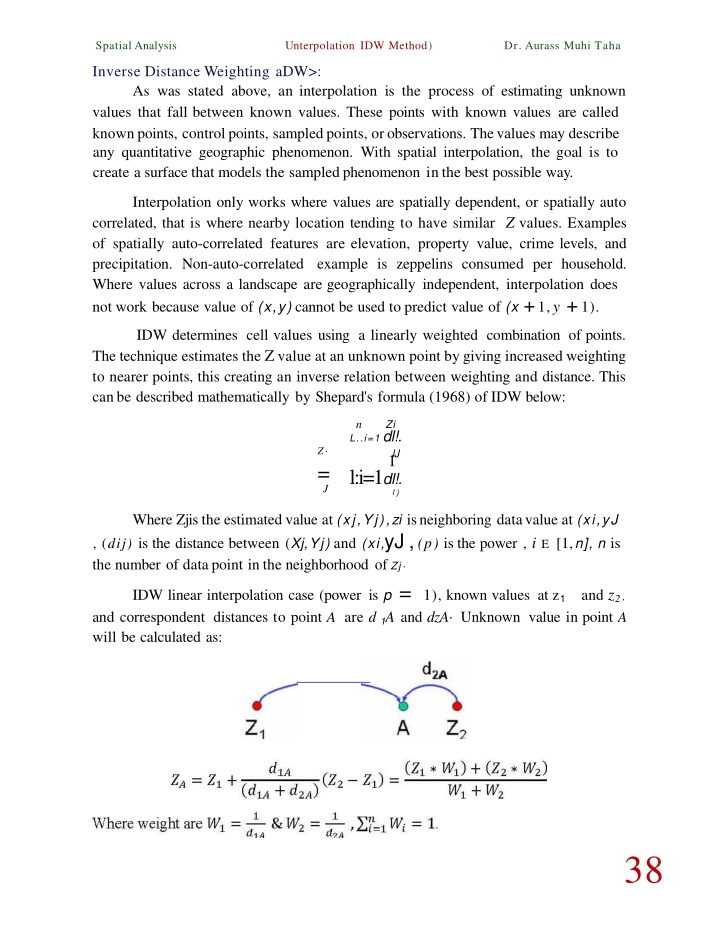 spatial analysis