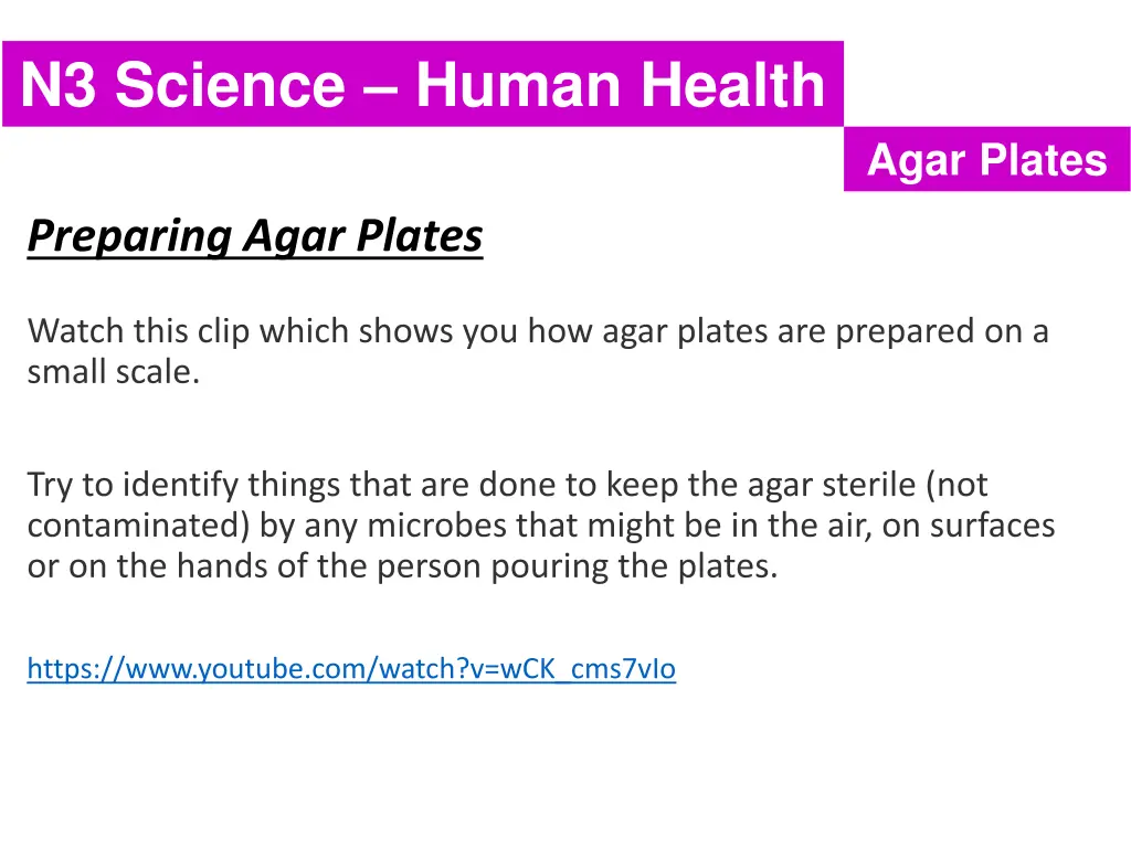 n3 science human health 8