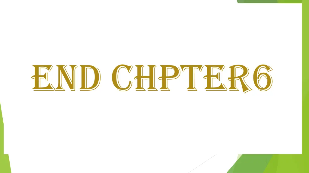 end chpter6