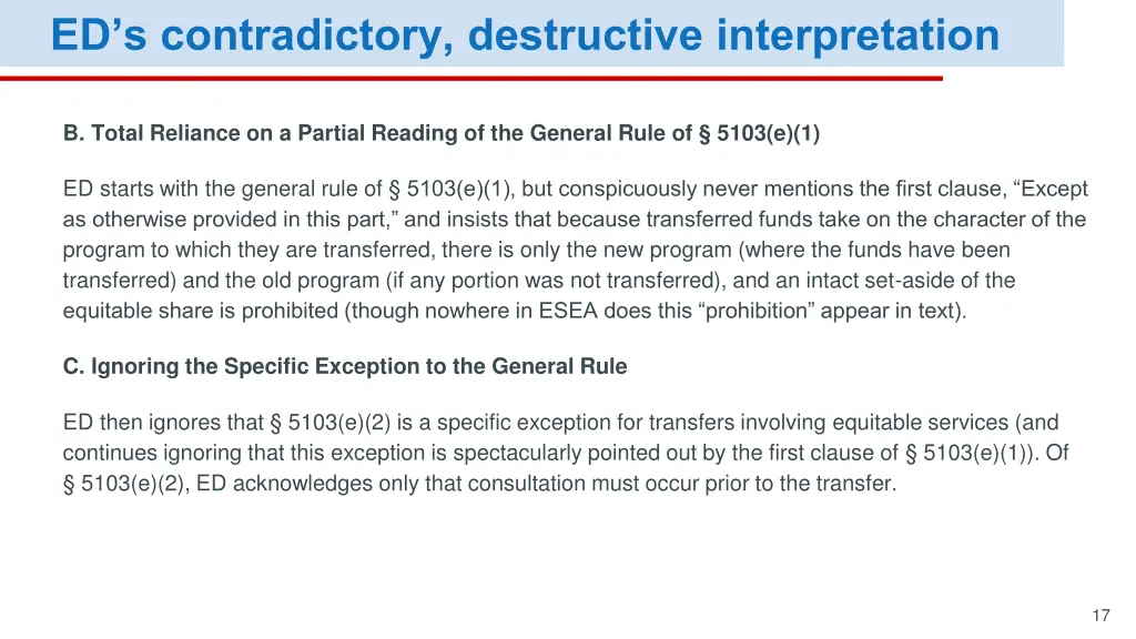ed s contradictory destructive interpretation 1