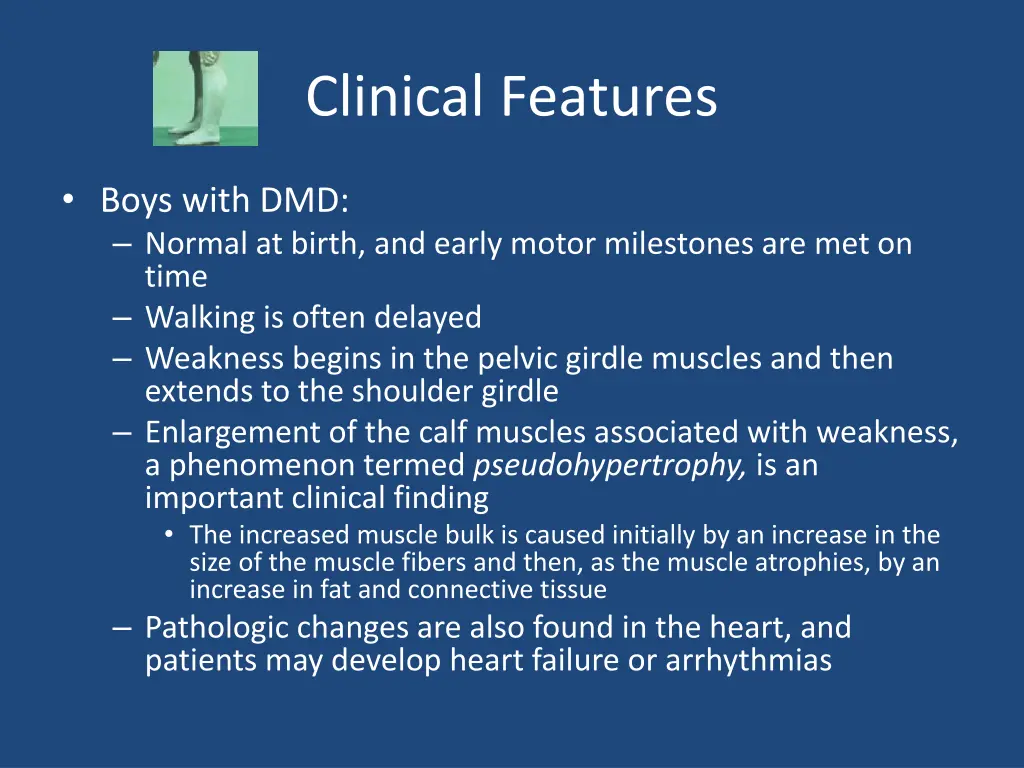 clinical features