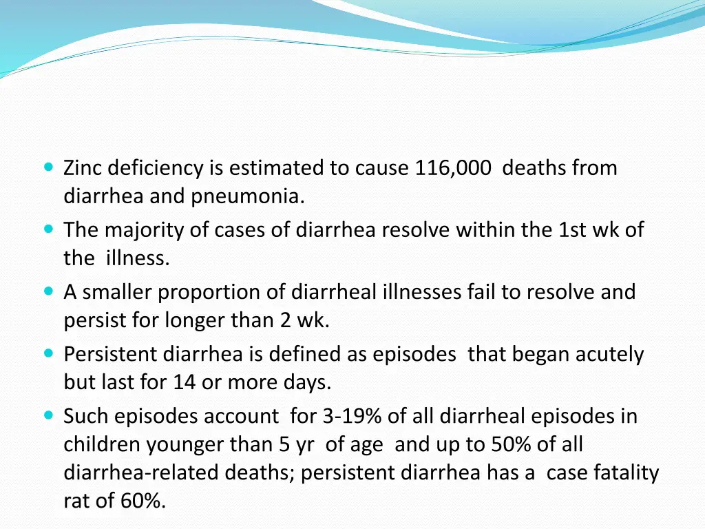 zinc deficiency is estimated to cause