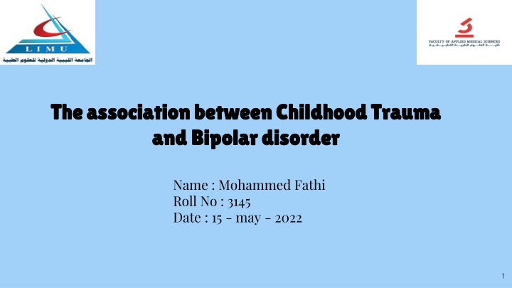 the association between childhood trauma