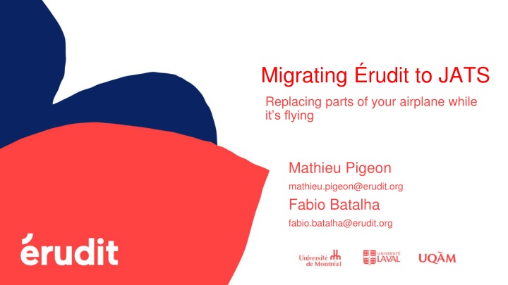 migrating rudit to jats