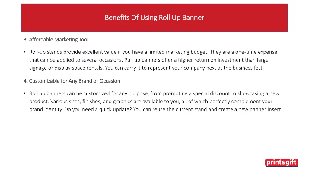 benefits of using roll up banner benefits 1