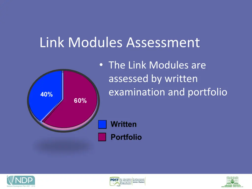 link modules assessment