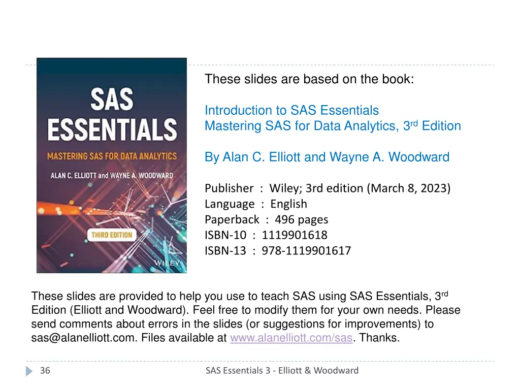 these slides are based on the book
