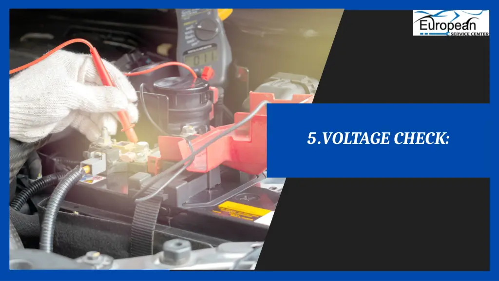 5 voltage check