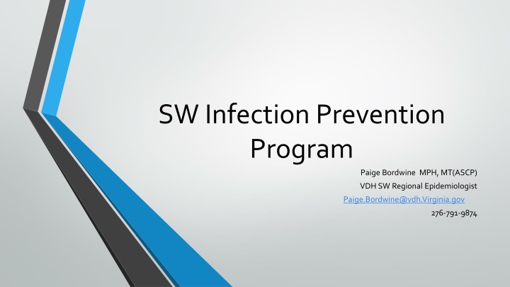 sw infection prevention program