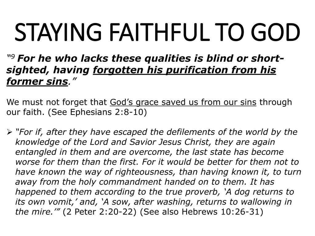 staying faithful to god staying faithful to god 11