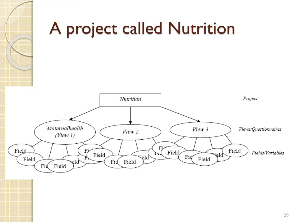 a project called nutrition