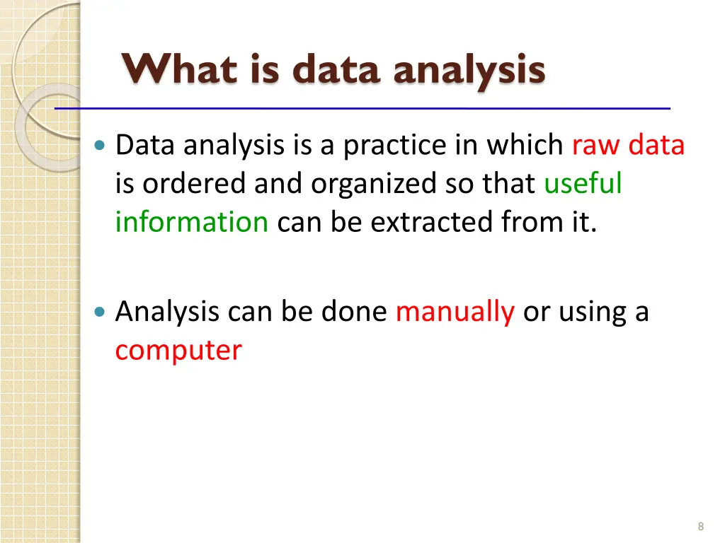 what is data analysis