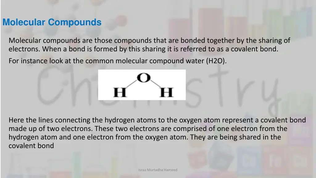 molecular compounds