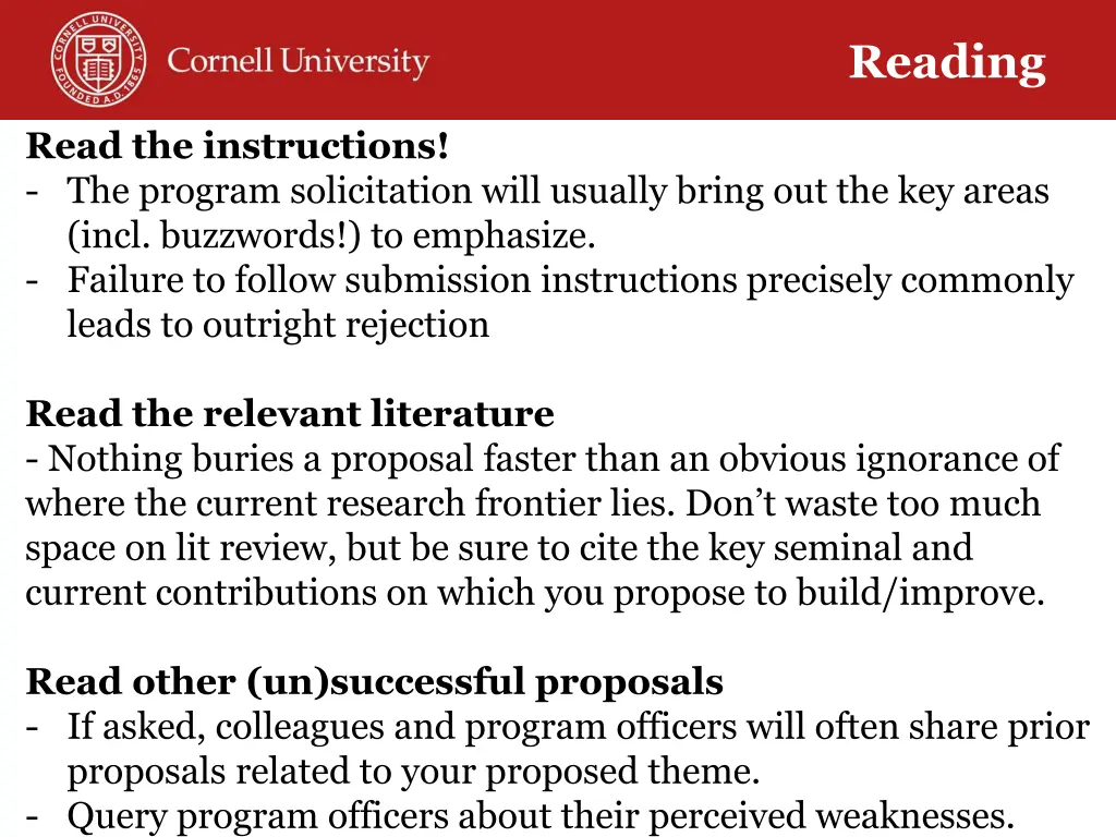 reading