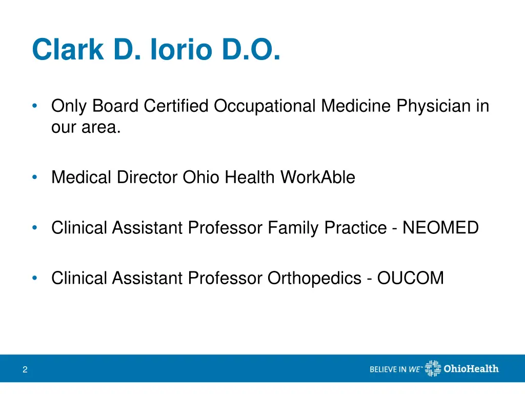 clark d iorio d o