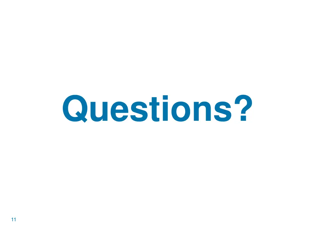 questions
