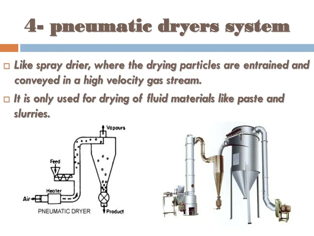 4 4 pneumatic dryers system pneumatic dryers