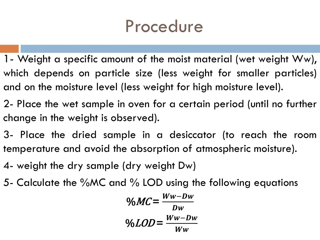 procedure