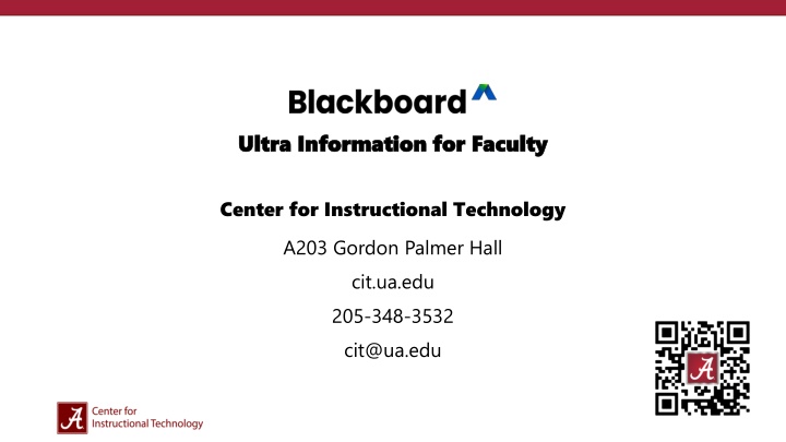ultra information for faculty ultra information