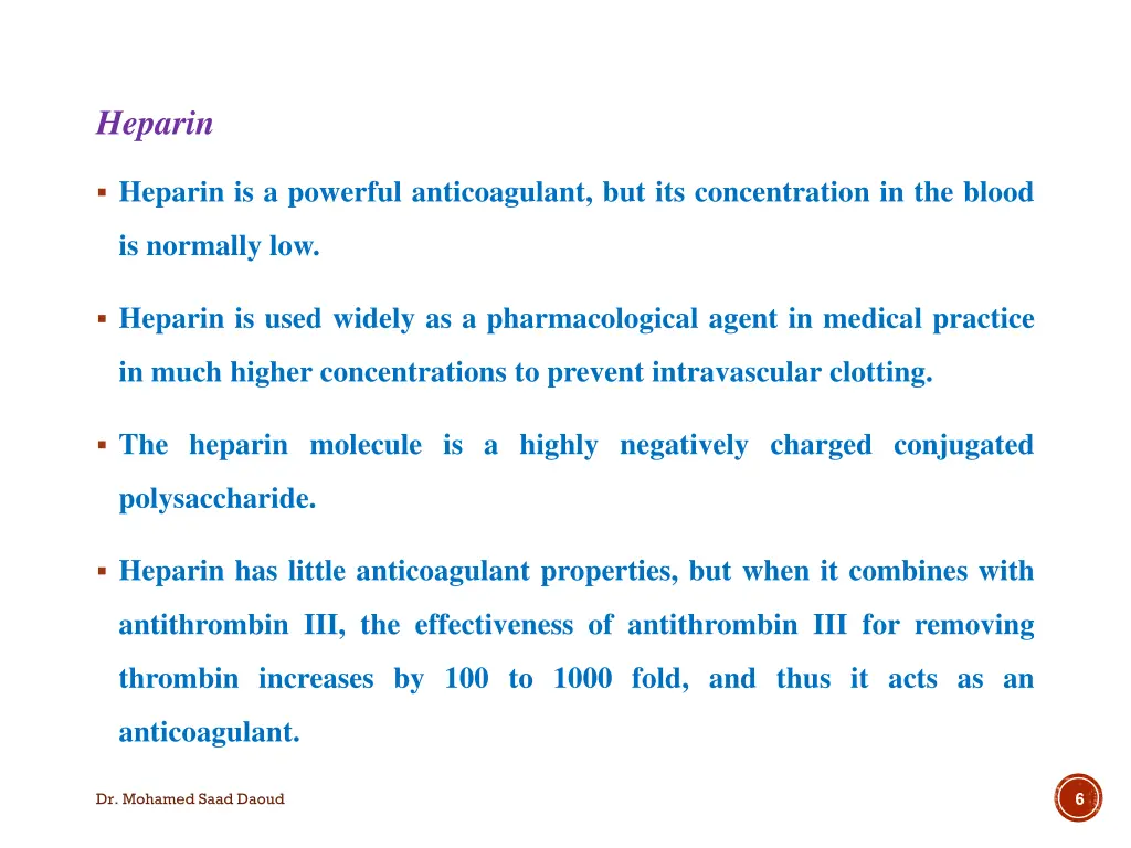 heparin