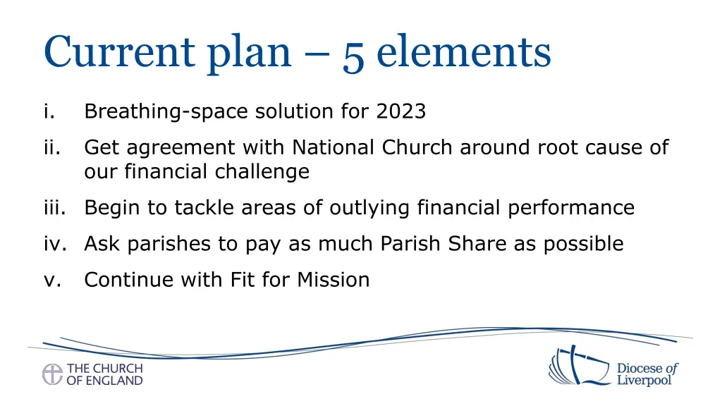 current plan 5 elements