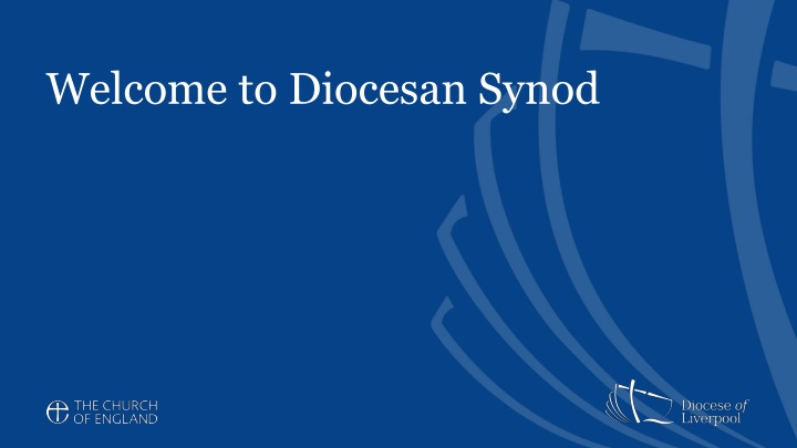 welcome to diocesan synod