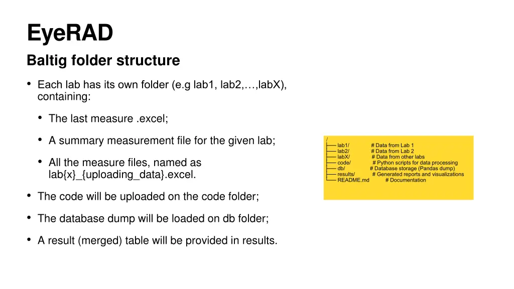 eyerad baltig folder structure