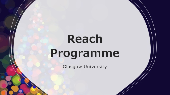 reach programme glasgow university