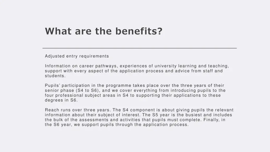 what are the benefits