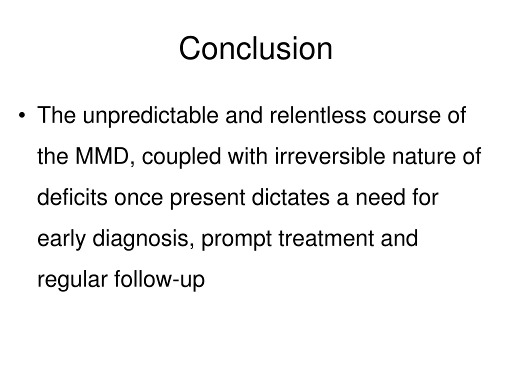 conclusion