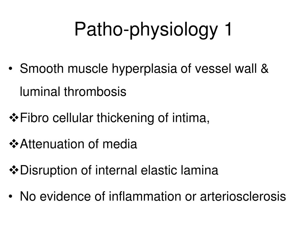 patho physiology 1