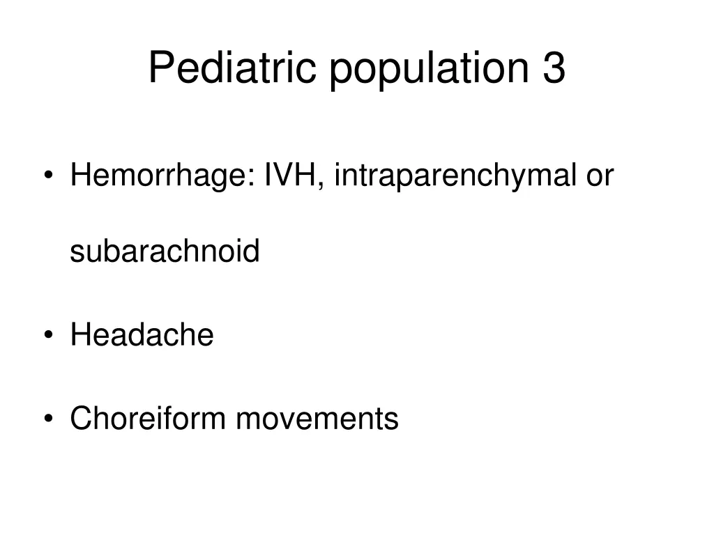 pediatric population 3