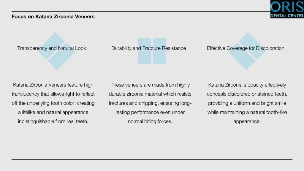 focus on katana zirconia veneers
