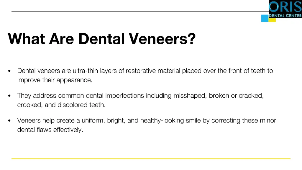 what are dental veneers