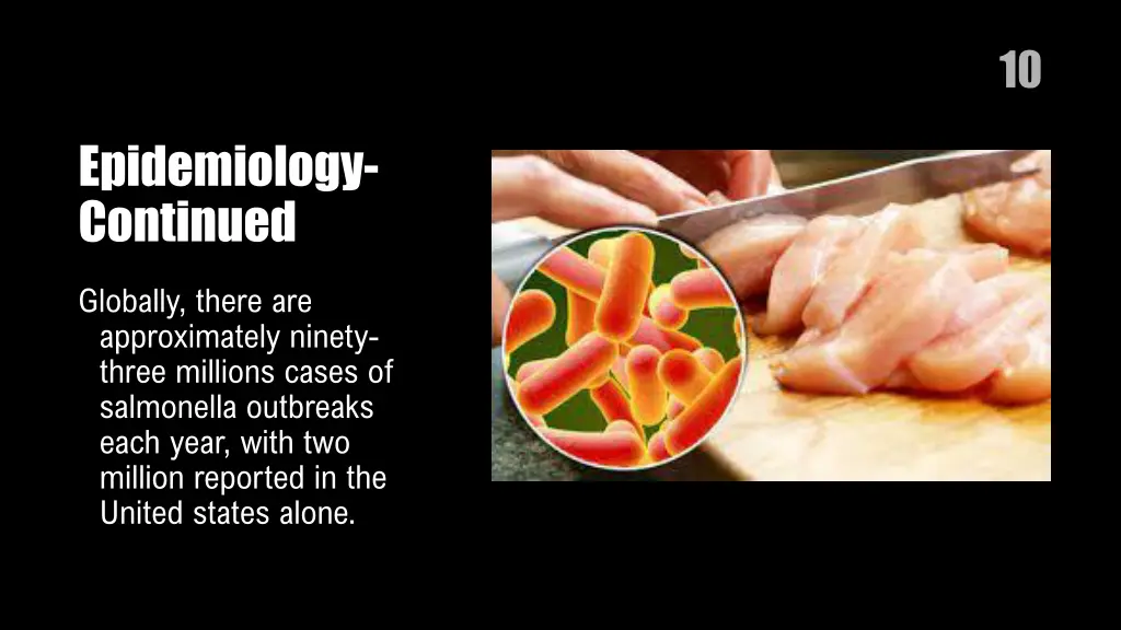 epidemiology continued
