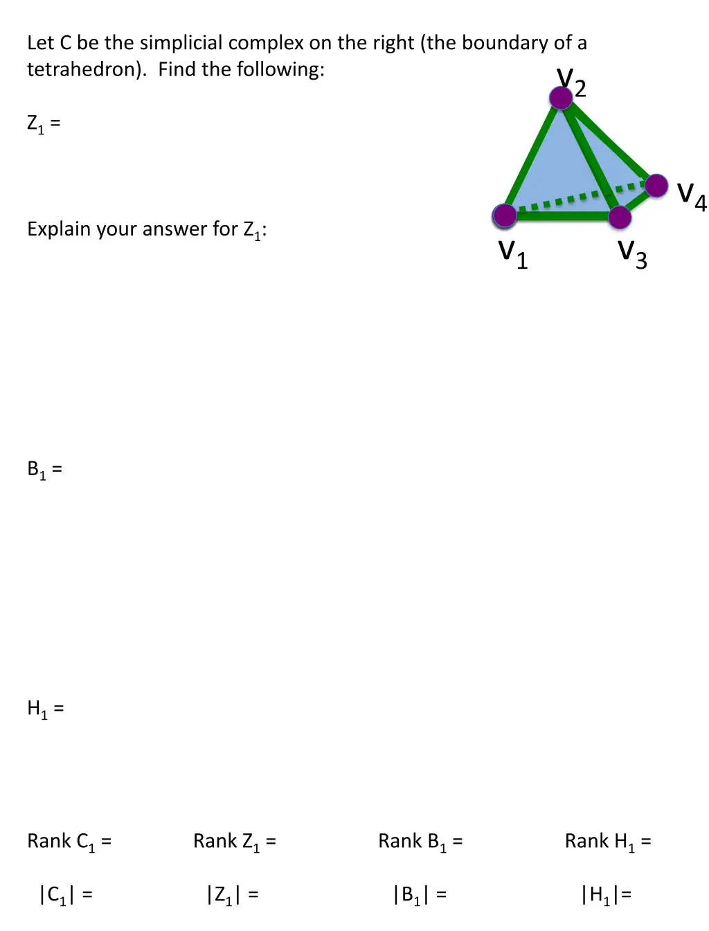 let c be the simplicial complex on the right 3