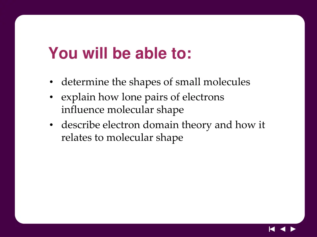 you will be able to