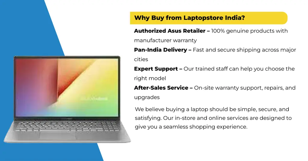 why buy from laptopstore india