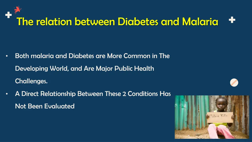 the relation between diabetes and malaria 1