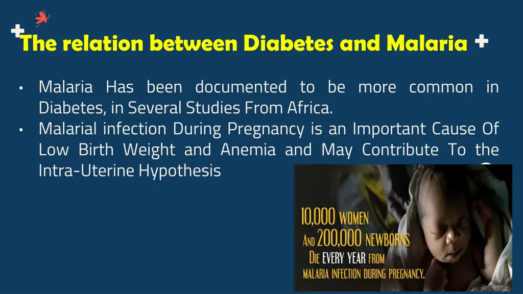 the relation between diabetes and malaria 2