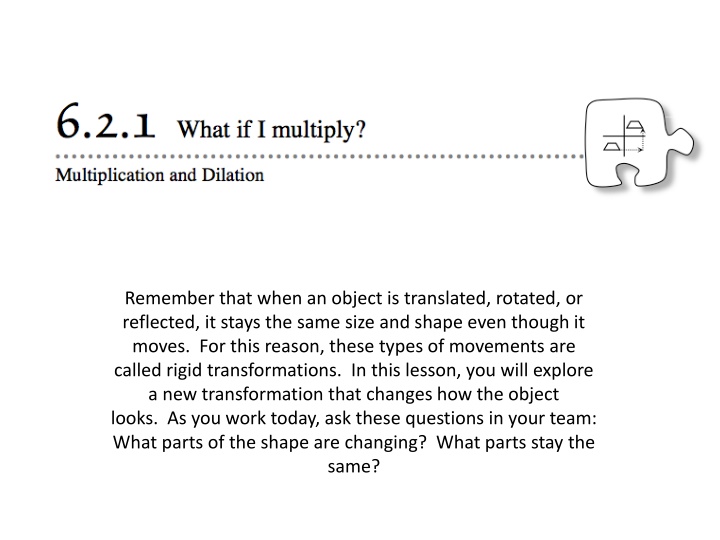 remember that when an object is translated